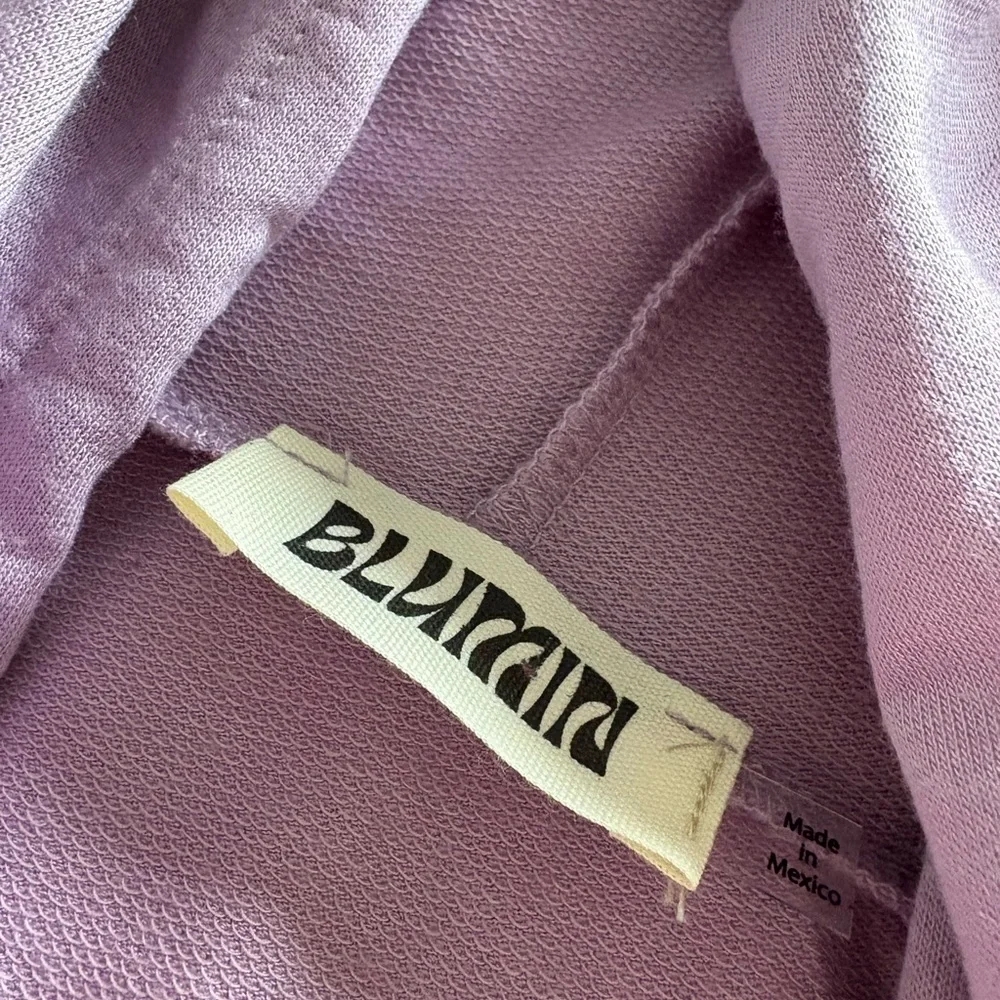 Lavender Long Sleeve Hoodie - Picture 2 of 2